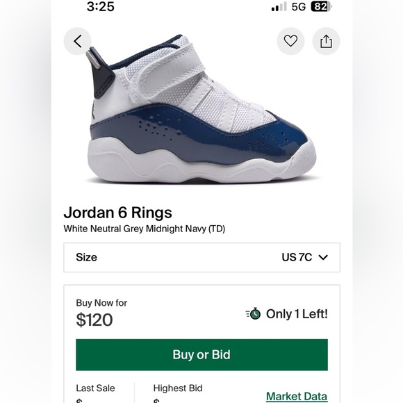 Jordan
6 rings
Toddler - Picture 7 of 7